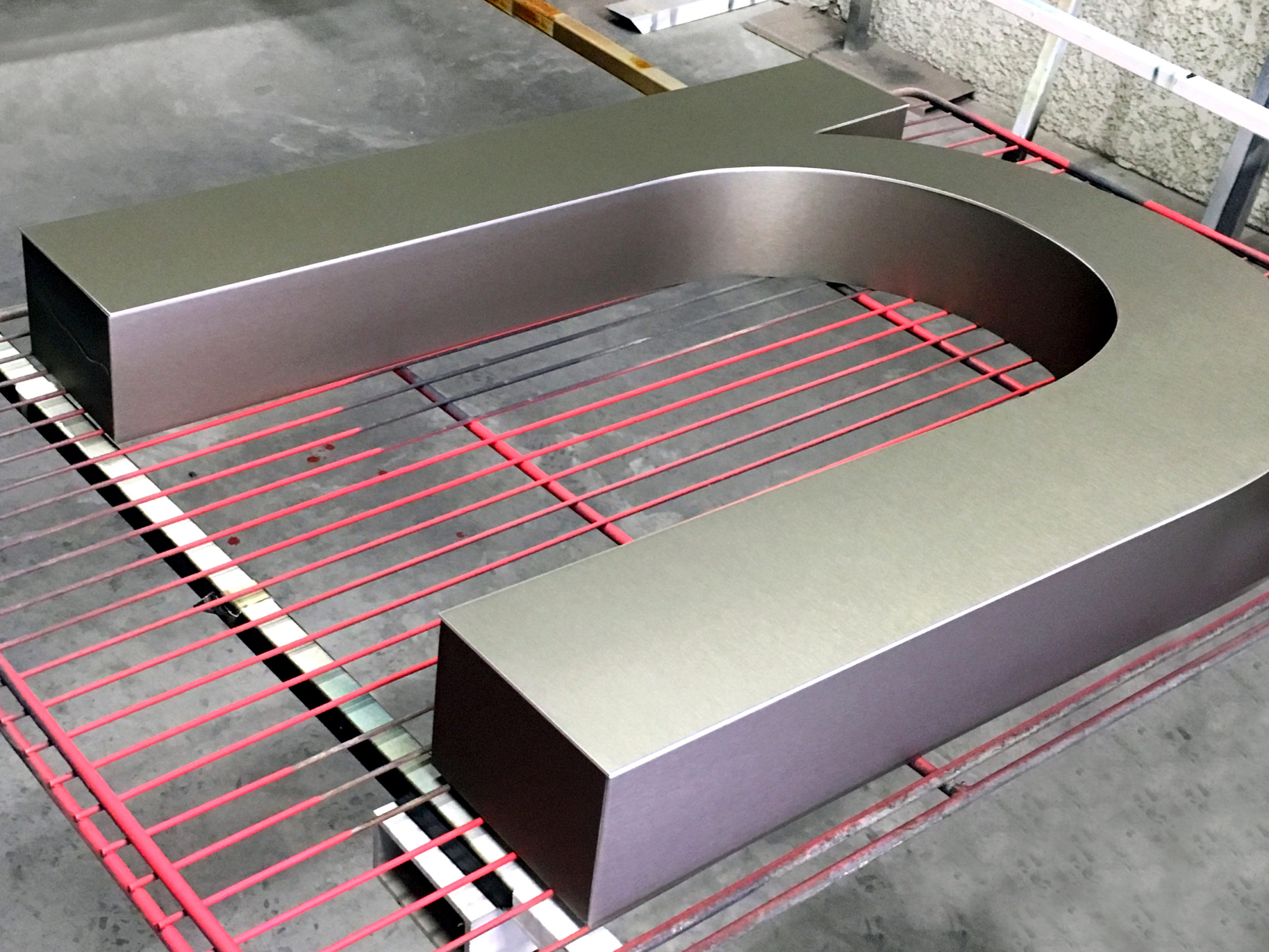 Lettres Relief Métal Ms Pro Enseignes